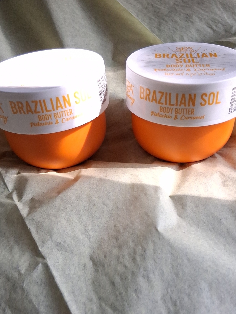 Pistachio & Caramel Body Butter - Orange